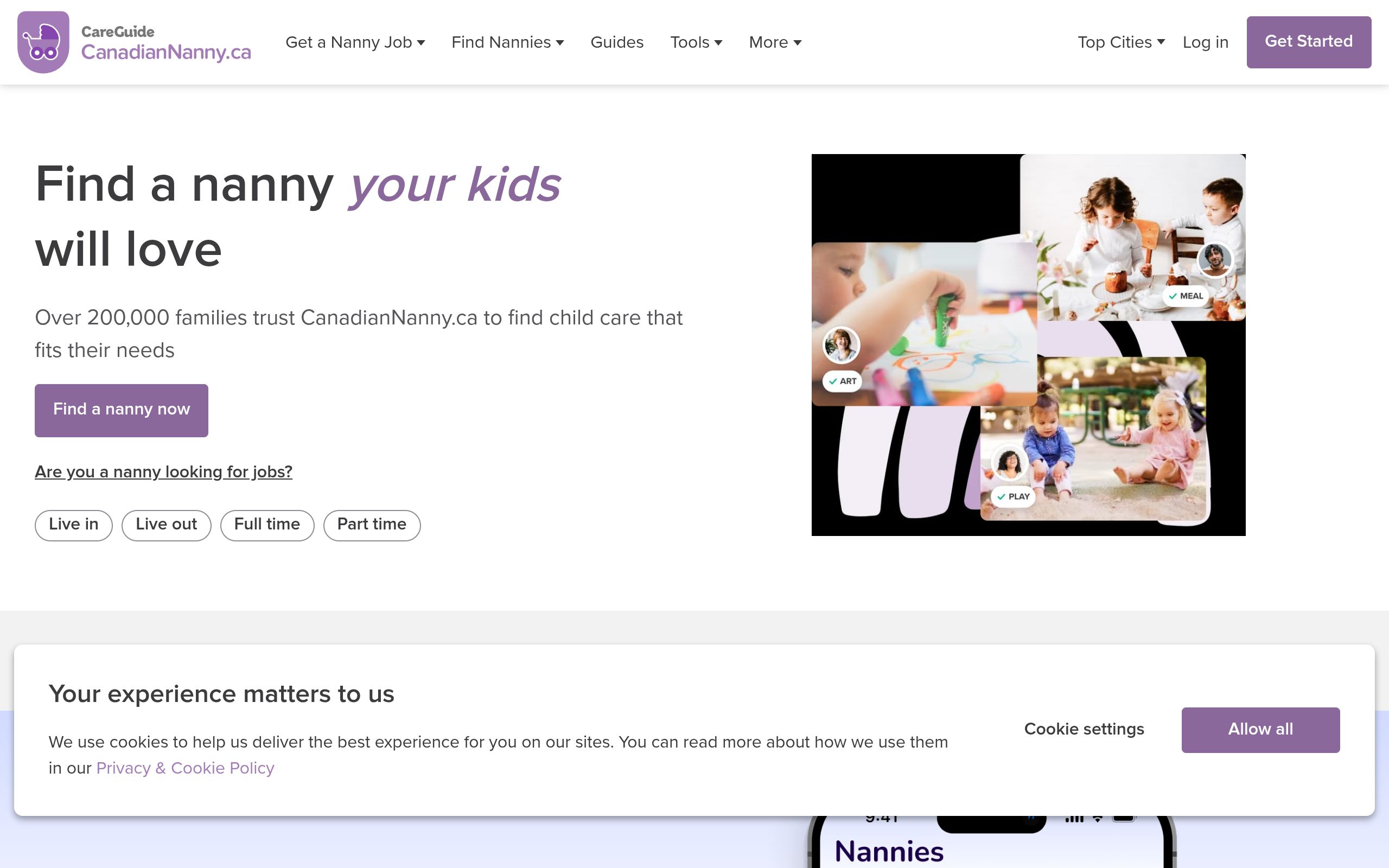 Canadian Nanny Screenshot