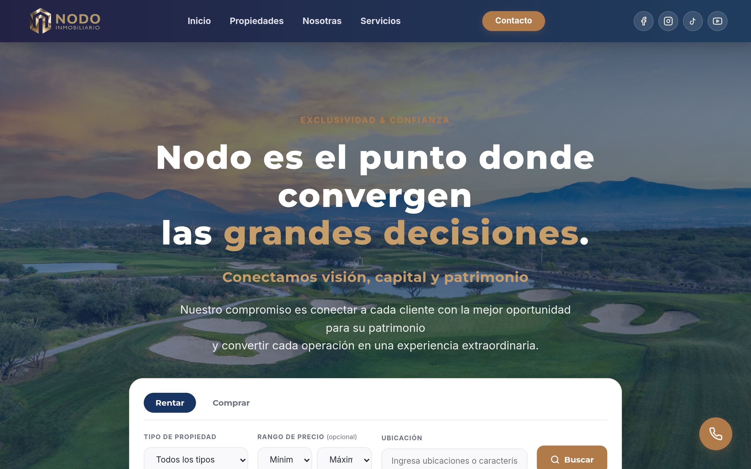 Nodo Inmobiliario Screenshot